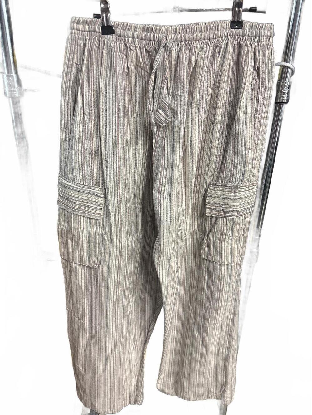 A064 NWOT Karma Nepal Boho pants w/ pockets, Plus Size